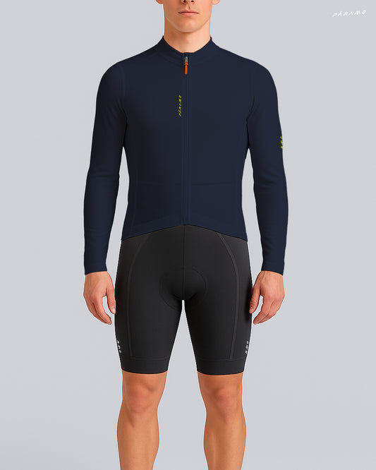 JERSEY VETTA AZUL UNISEX TÉRMICO CICLISMO