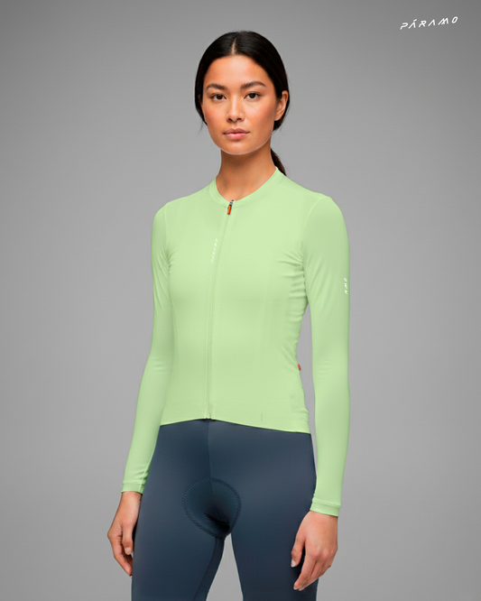 JERSEY NÓMADE 2.0 VERDE  MUJER CICLISMO