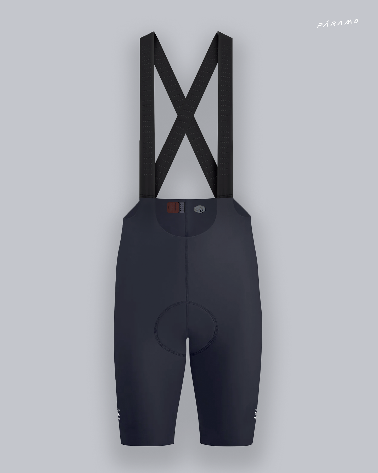 Pantaloneta bib short ZERO 2.0 GRIS COBALTO ciclismo hombre 9 horas sin costuras