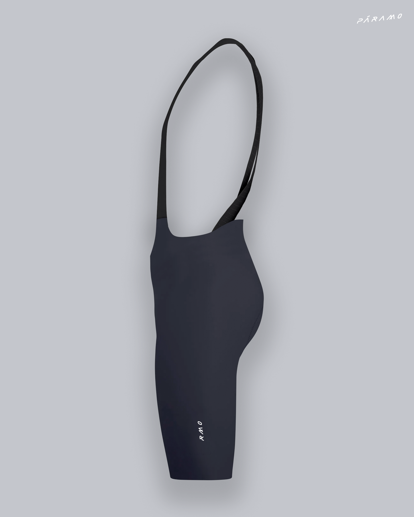 Pantaloneta bib short ZERO 2.0 GRIS COBALTO ciclismo hombre 9 horas sin costuras