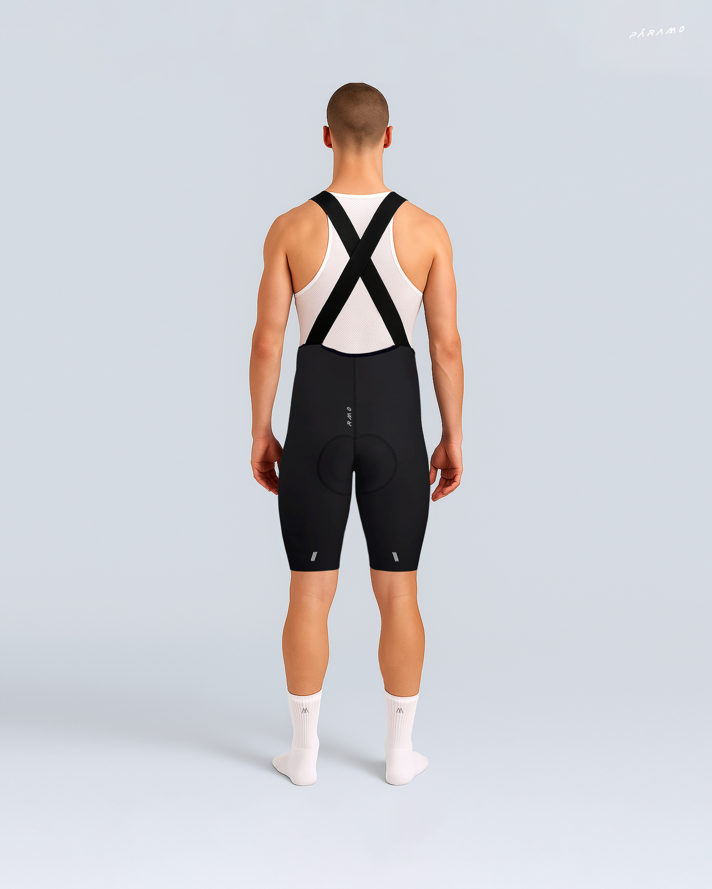 Pantaloneta bib short ZERO 2.0 negra ciclismo hombre 9 horas sin costuras
