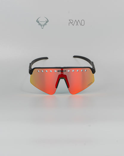 Gafas sutro lite sweep vented   negro rojo 3 lentes Uv400