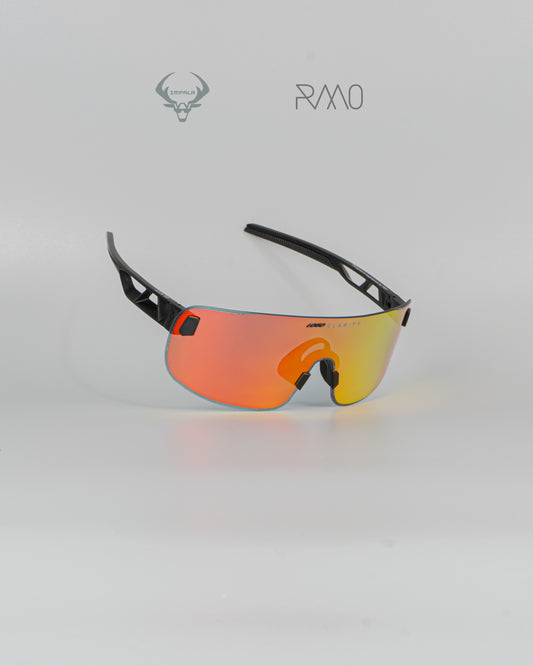 Gafas Elicit  negras 3 lentes rojo Uv400