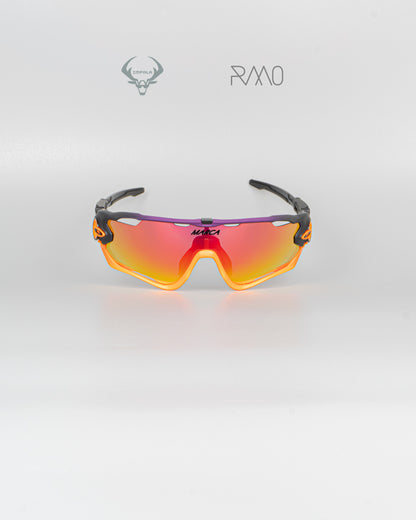 Gafas JAWBREAKER   naranja 4 lentes Uv400