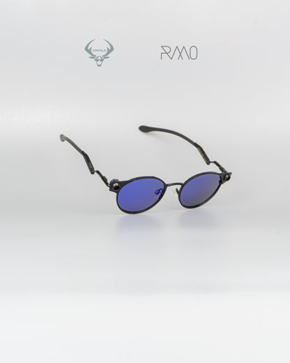 GAFAS 0AKL3Y DEADBOLT METAL AAA NEGRO AZUL