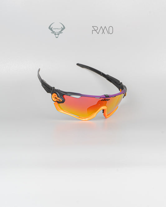 Gafas JAWBREAKER   naranja 4 lentes Uv400
