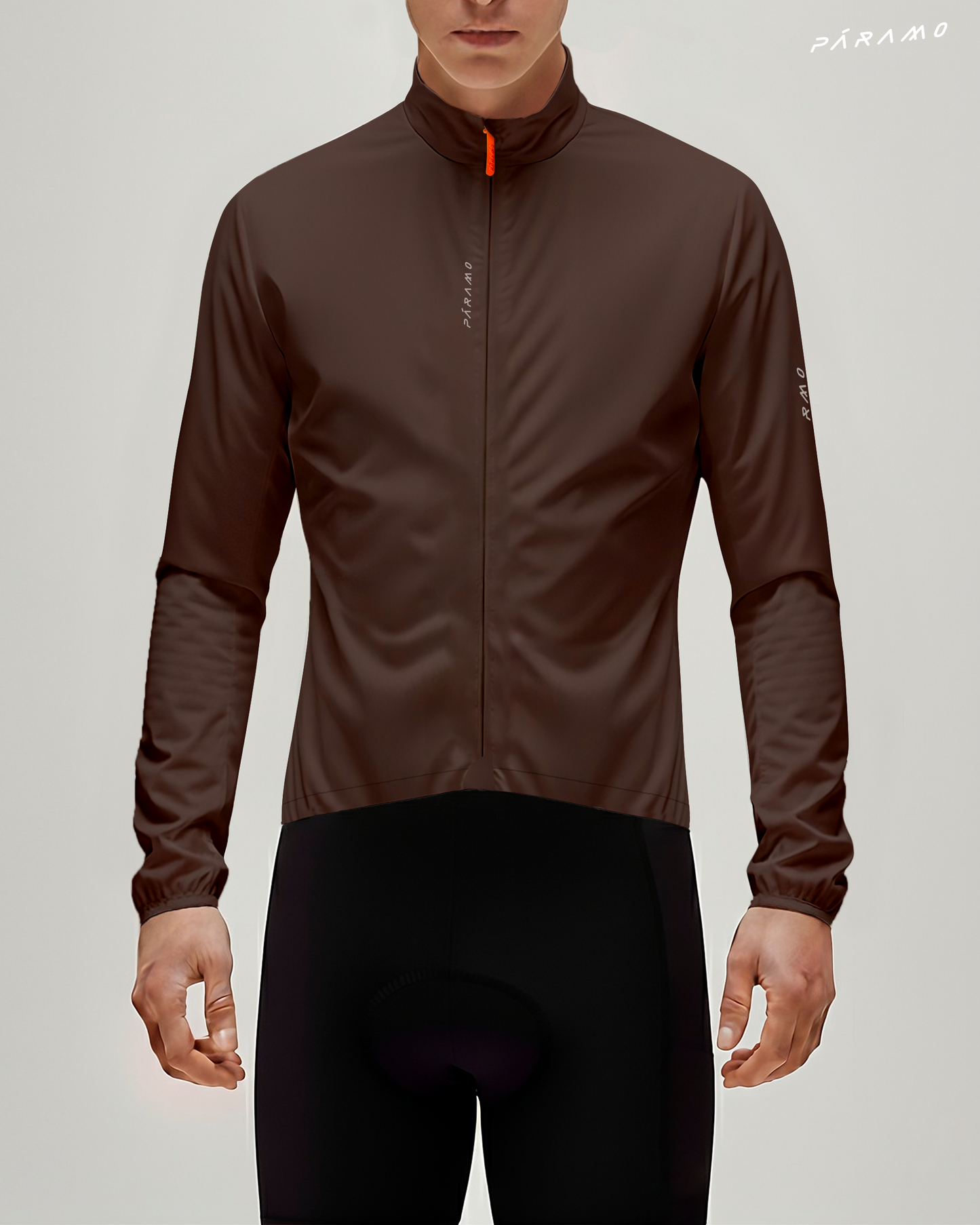 CHAQUETA HAST MARRON UNISEX IMPERMEABLE 70%