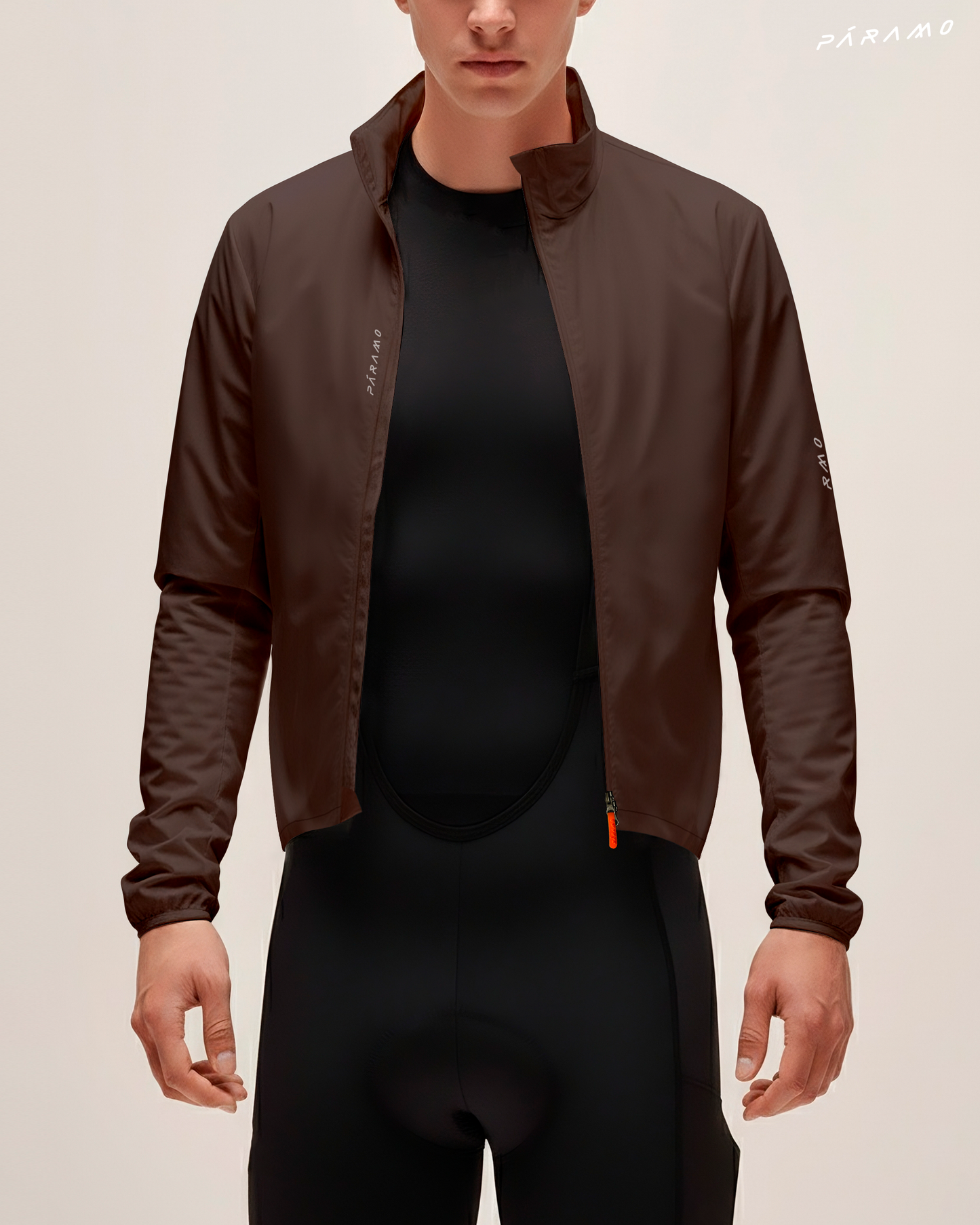 CHAQUETA HAST MARRON UNISEX IMPERMEABLE 70%