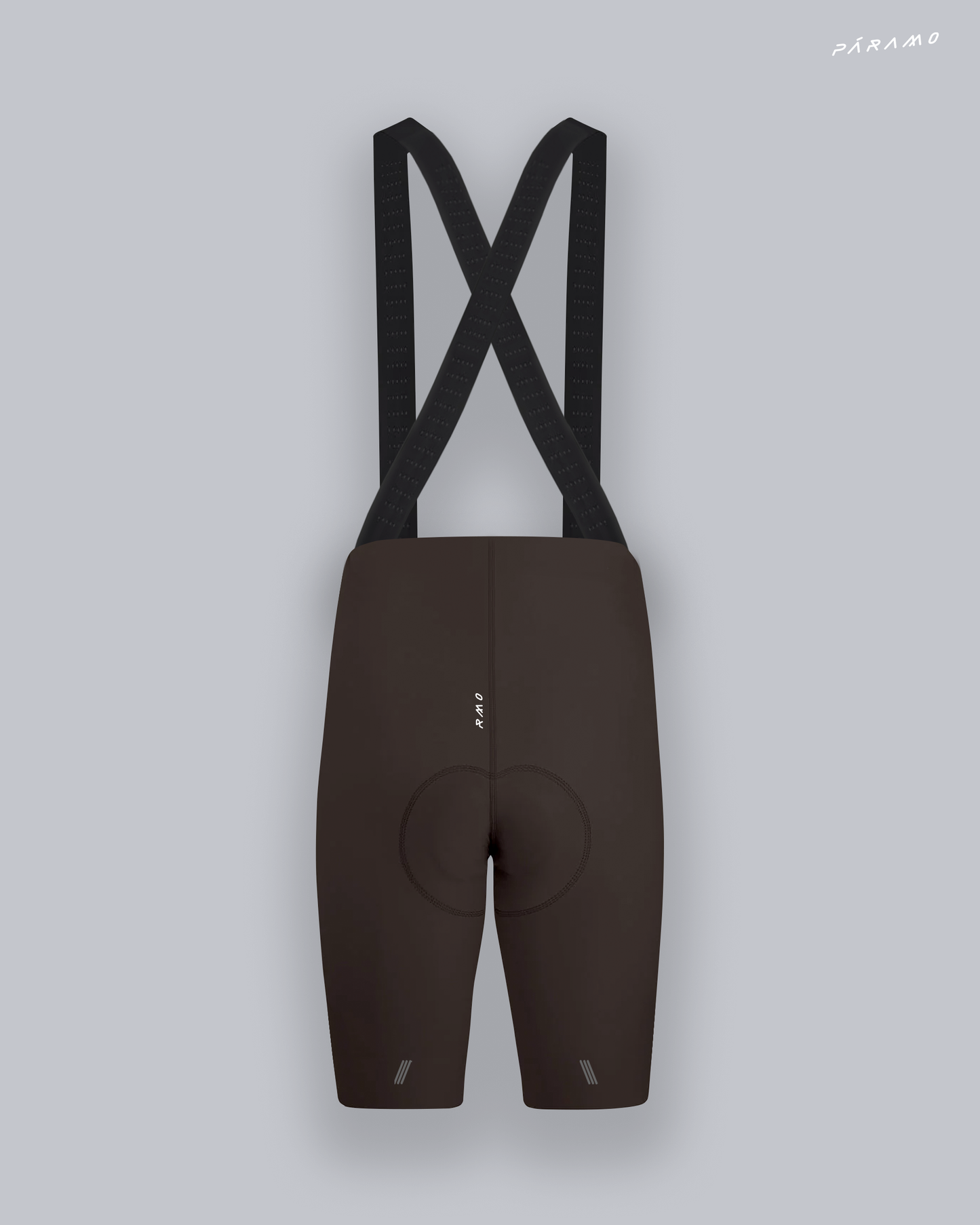 Pantaloneta bib short ZERO 2.0 MARRON ciclismo hombre 9 horas sin costuras