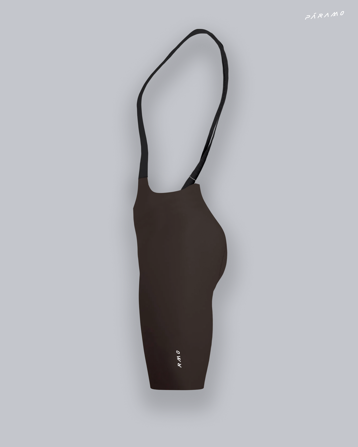 Pantaloneta Mujer QR bib short marron ciclismo 2.0