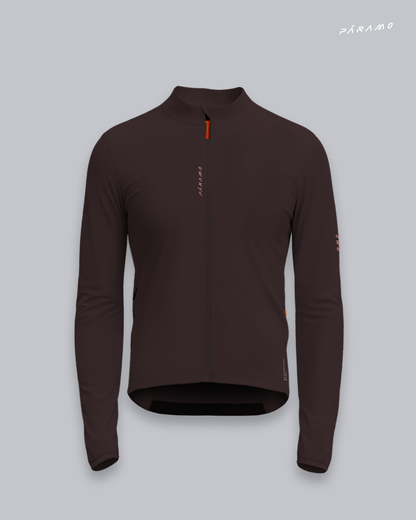 CHAQUETA HAST MARRON UNISEX IMPERMEABLE 70%