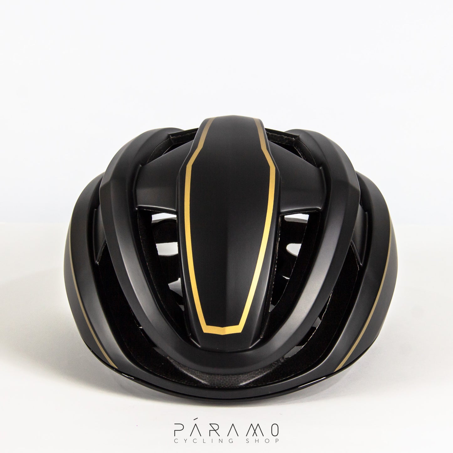 CASCO IBEX NEGRO / DORADO  AAA TALLA M