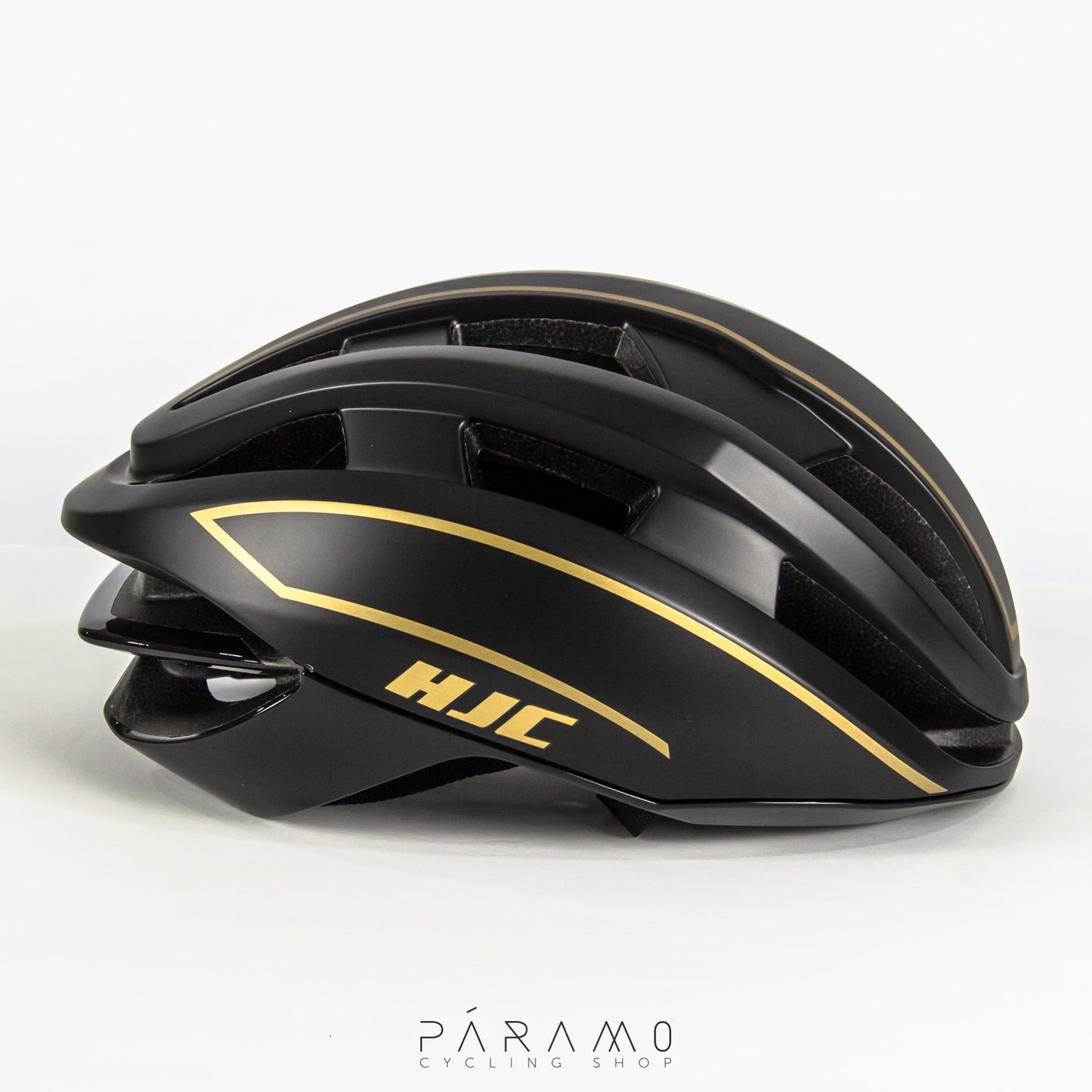 CASCO IBEX NEGRO / DORADO  AAA TALLA M