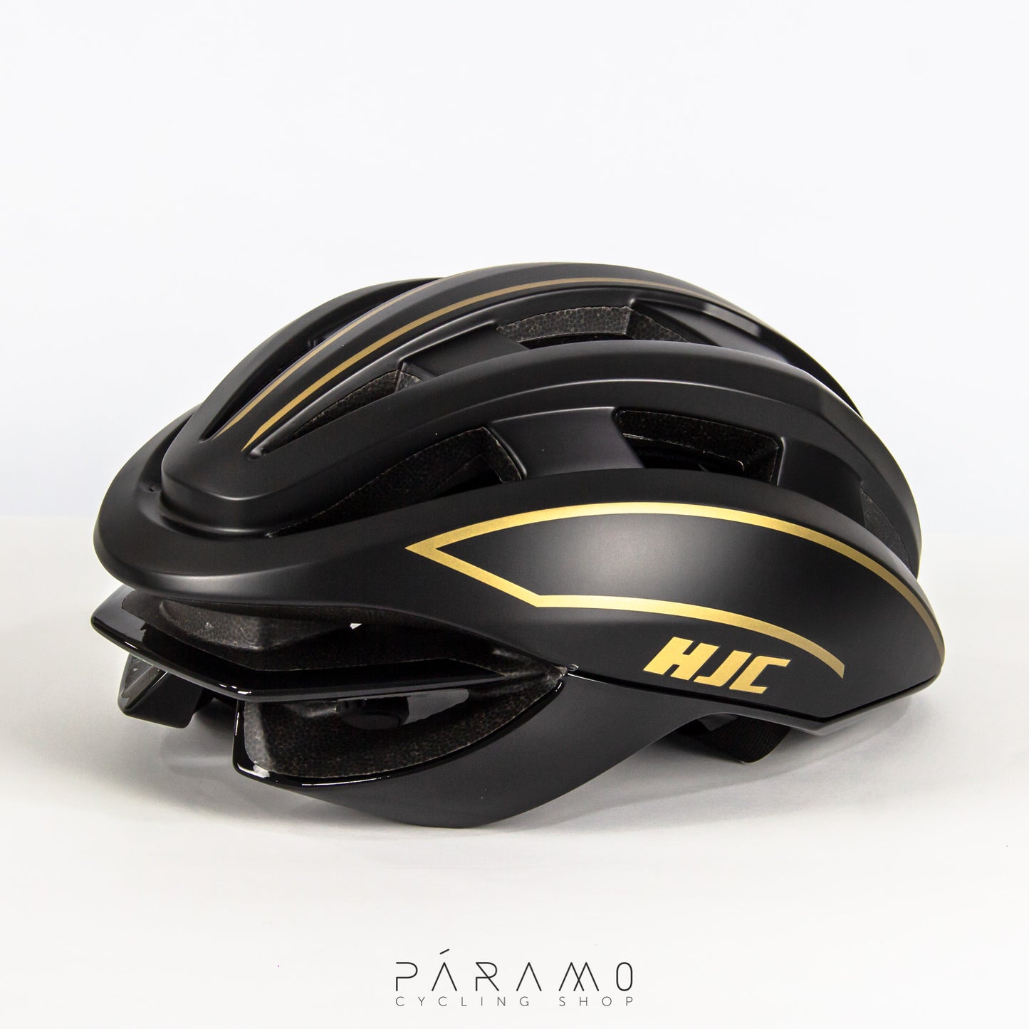 CASCO IBEX NEGRO / DORADO  AAA TALLA M