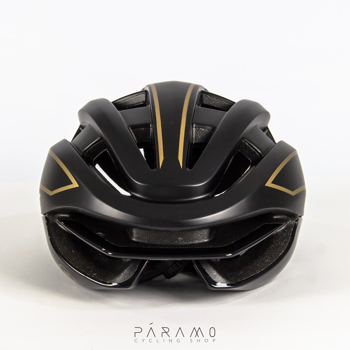 CASCO IBEX NEGRO / DORADO  AAA TALLA M