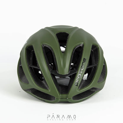 CASCO PROTONE AAA VERDE MATE TALLA M