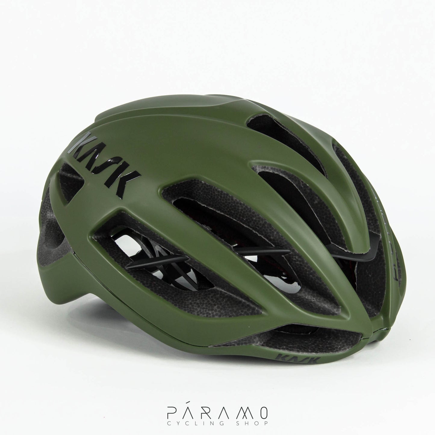 CASCO PROTONE AAA VERDE MATE TALLA M