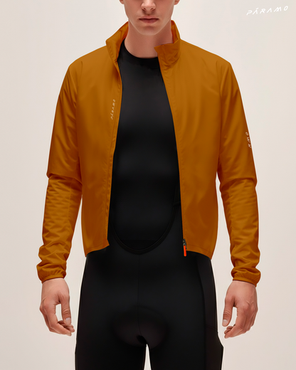 CHAQUETA HAST MOSTAZA UNISEX IMPERMEABLE 70%