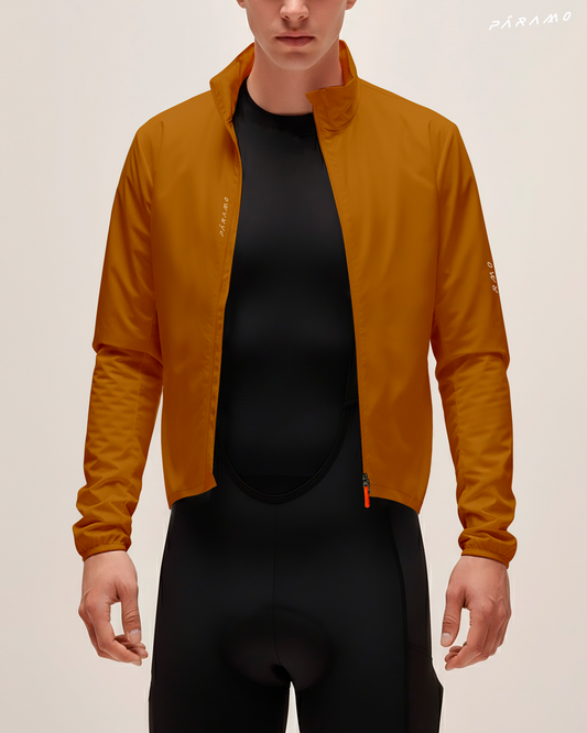 CHAQUETA HAST MOSTAZA UNISEX IMPERMEABLE 70%