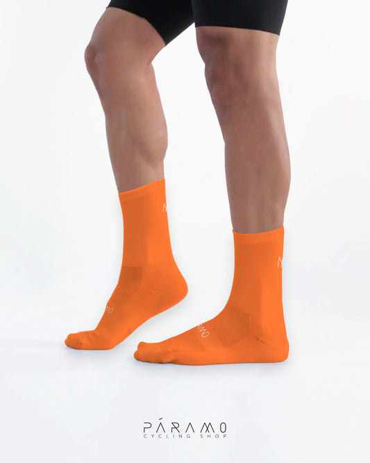 MEDIAS NARANJA CICLISMO / RUNNING  PÁRAMO