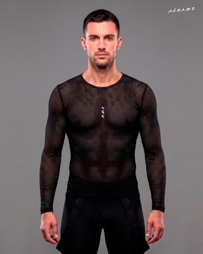 BASE LAYER MANGA LARGA UNISEX ( CAMISILLA INTERIOR ) NEGRA
