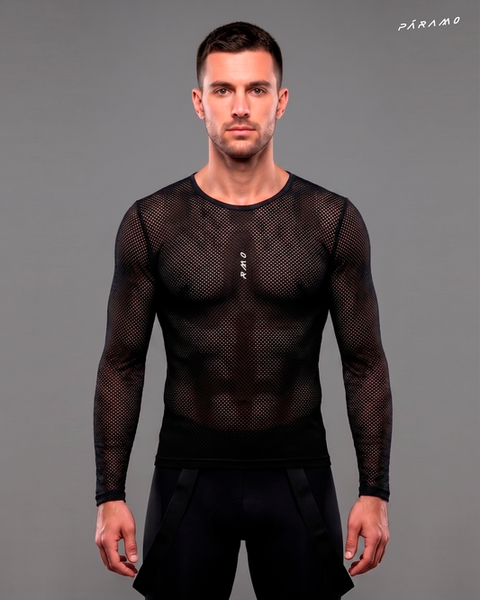 BASE LAYER MANGA LARGA UNISEX ( CAMISILLA INTERIOR ) NEGRA