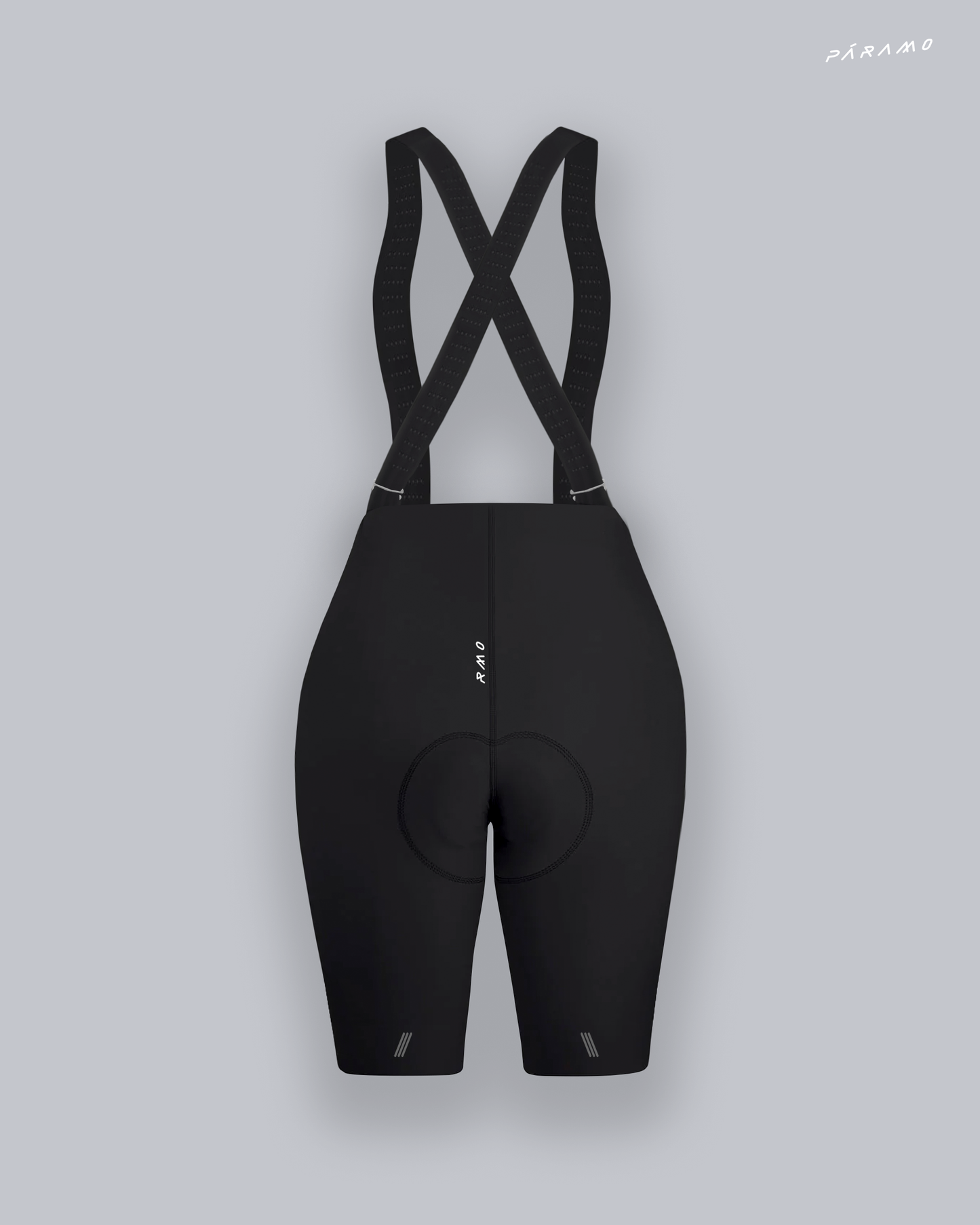Pantaloneta Mujer QR bib short negra ciclismo 2.0