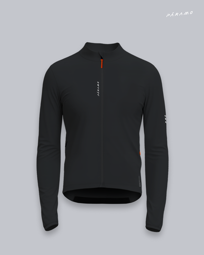 CHAQUETA HAST NEGRA UNISEX IMPERMEABLE 70%