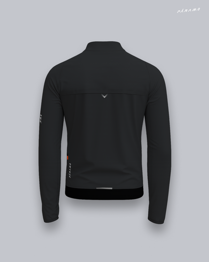 CHAQUETA HAST NEGRA UNISEX IMPERMEABLE 70%