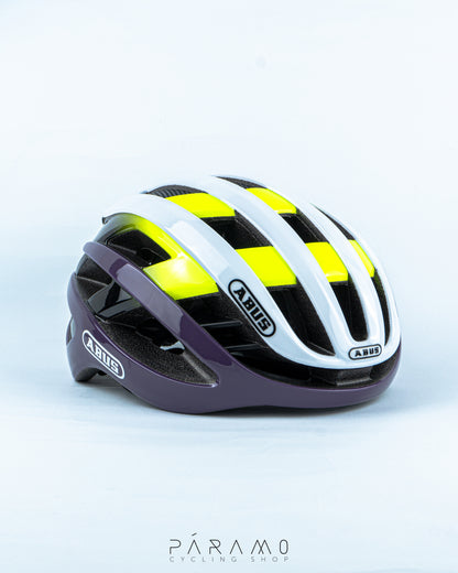 CASCO AIRBREAKER BLANCO PÚRPURA  AAA TALLA M