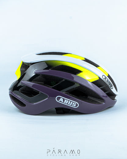 CASCO AIRBREAKER BLANCO PÚRPURA  AAA TALLA M