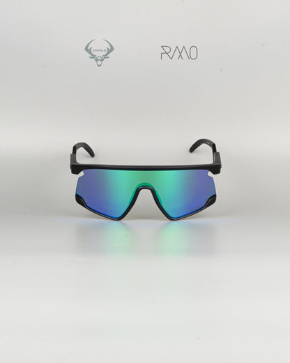 Gafas BXTR  negro verde 1 lente Uv400