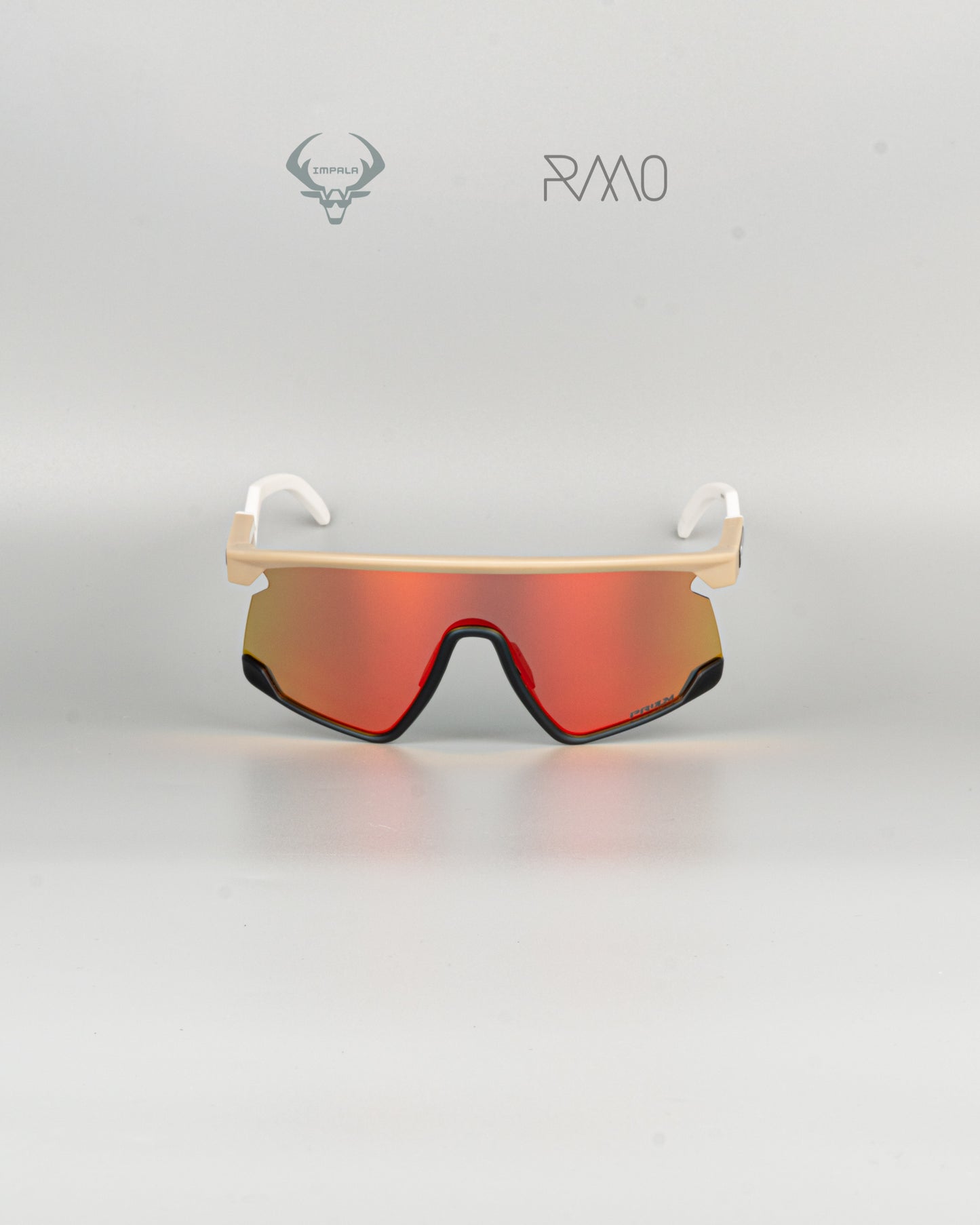 Gafas BXTR AAA beige rojo 3 lentes Uv400