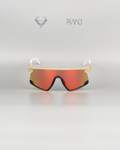 Gafas BXTR AAA beige rojo 3 lentes Uv400