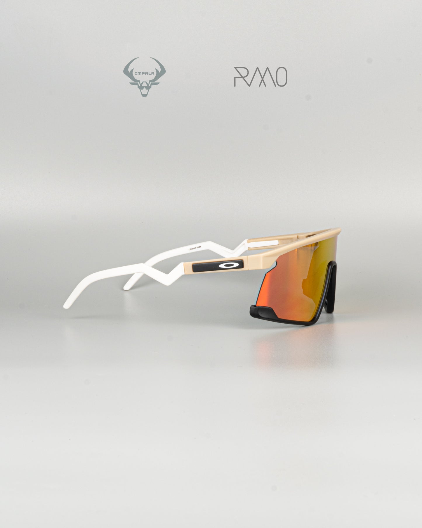 Gafas BXTR AAA beige rojo 3 lentes Uv400