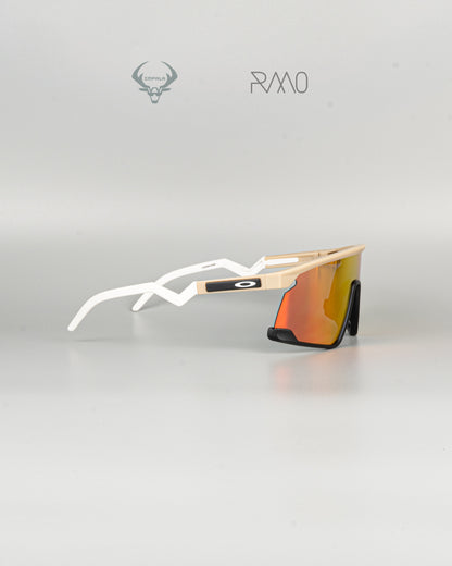 Gafas BXTR AAA beige rojo 3 lentes Uv400