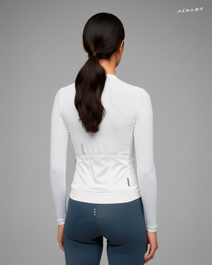 JERSEY NÓMADE 2.0 BLANCO  MUJER CICLISMO