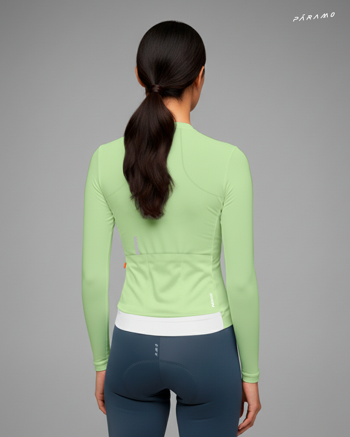 JERSEY NÓMADE 2.0 VERDE  MUJER CICLISMO