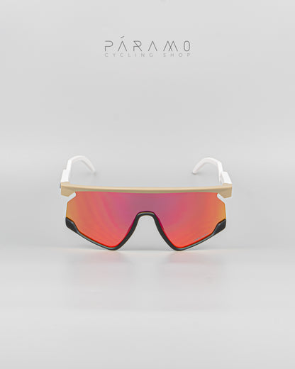 Gafas BXTR  beige rojo 3 lentes Uv400
