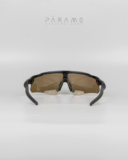 Gafas Radar EV  negro dorado 3 lentes Uv400