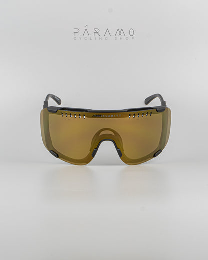 Devour  negro 4 lentes dorado Uv400