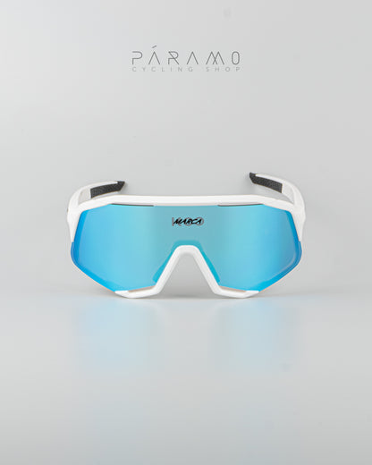 Gafas DEMOS  blanco azul  Uv400