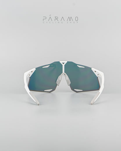 Gafas Hypercraft blanco rojo   3 lentes Uv400