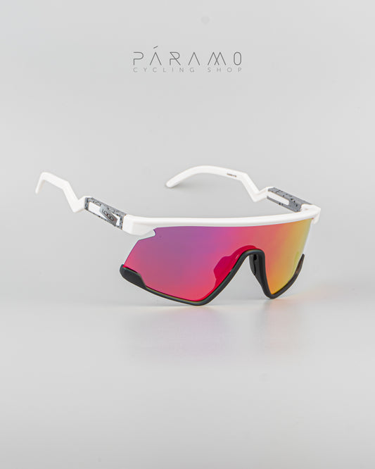 Gafas BXTR  blanco rojo 3 lentes Uv400