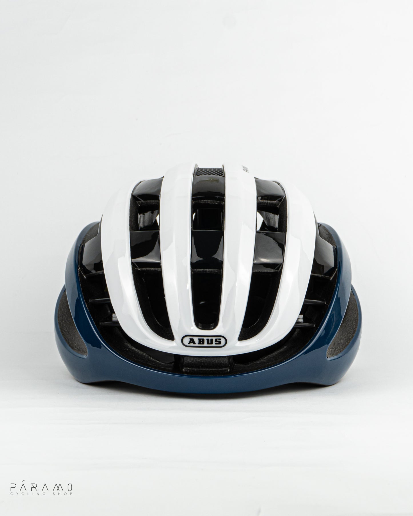 CASCO AIRBREAKER BLANCO AZUL  AAA TALLA M