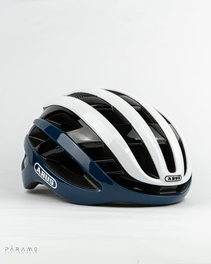 CASCO AIRBREAKER BLANCO AZUL  AAA TALLA M