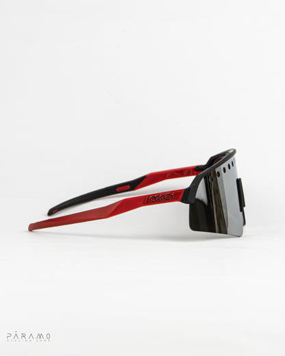 Gafas sutro lite sweep vent rojo plata 3 lentes Uv400