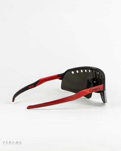 Gafas sutro lite sweep vent rojo plata 3 lentes Uv400
