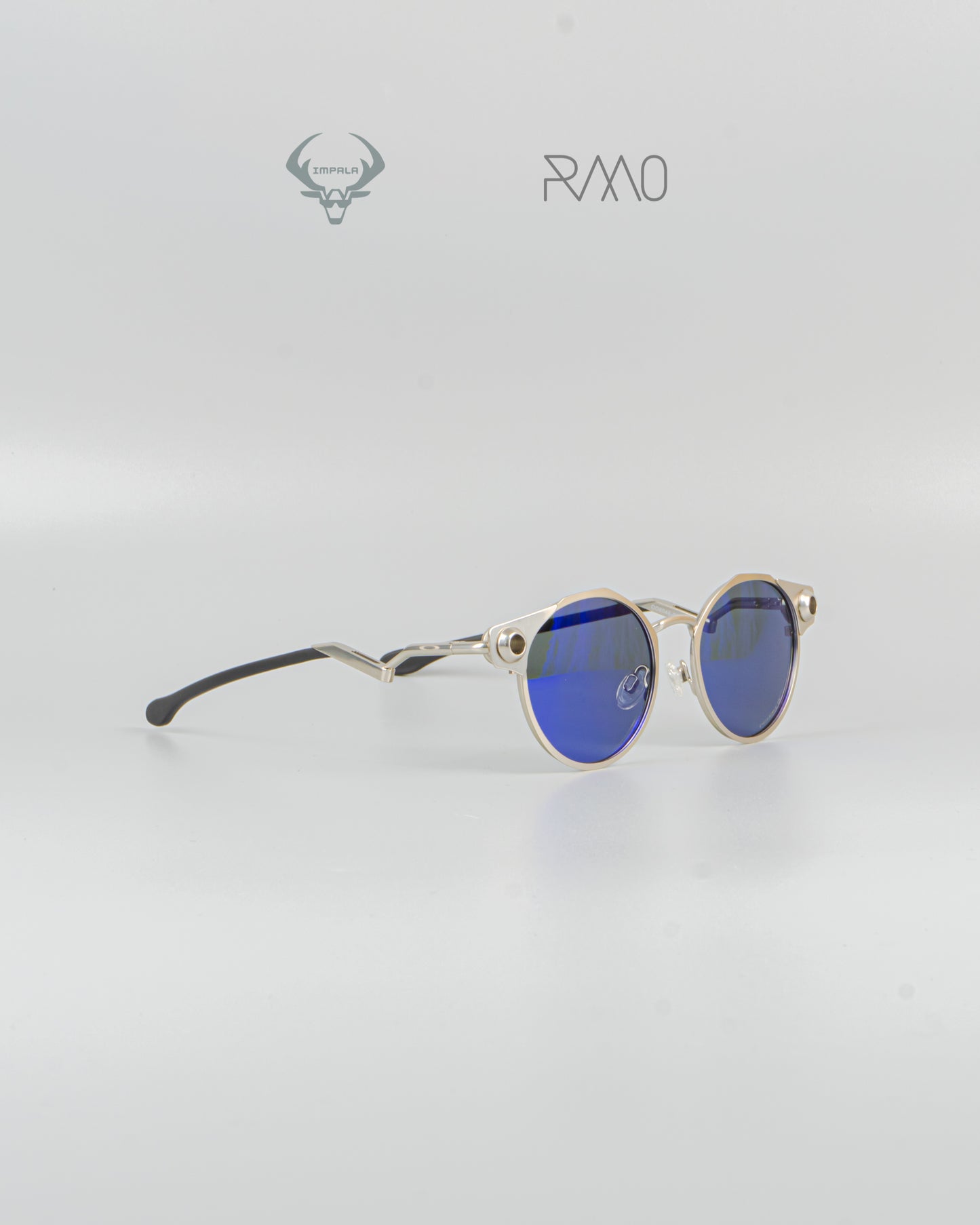 GAFAS 0AKL3Y DEADBOLT METAL AAA PLATA AZUL Uv400