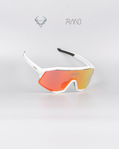 Gafas DEMOS AAA blanco rojo  Uv400